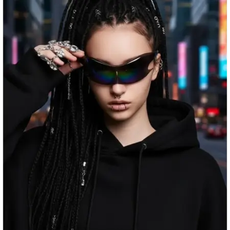 Очки солнцезащитные y2k 9mice opium. Никонэйд