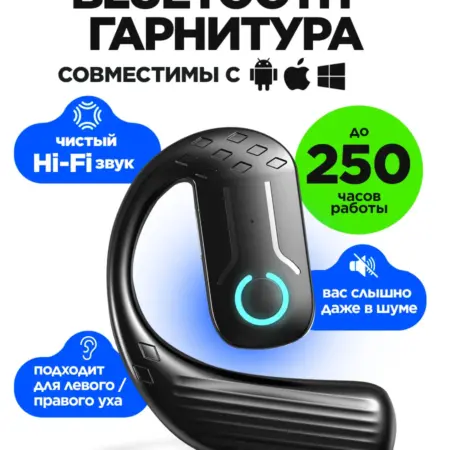 Гарнитура блютуз для телефона водителю беспроводная. STIMAXON