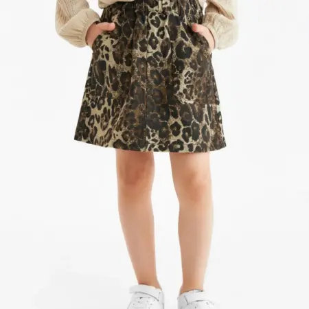 Юбка детская леопардовая. Сима-Ленд - Модный