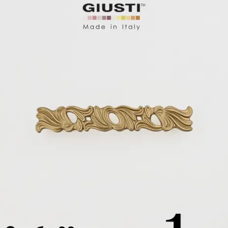 Италия Ручка для мебели Скоба WMN829 96 мм. Матовое золото. EMAR