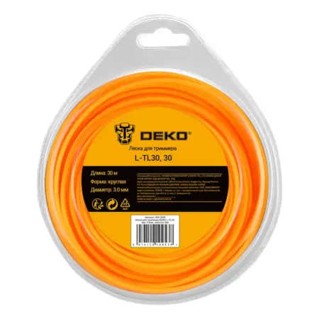 Леска для триммера L-TL30. DEKO EUROPE