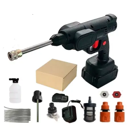 Аккумуляторная мойка высокого давления 20В 2х3.0 Ач. DEKO RUSSIA