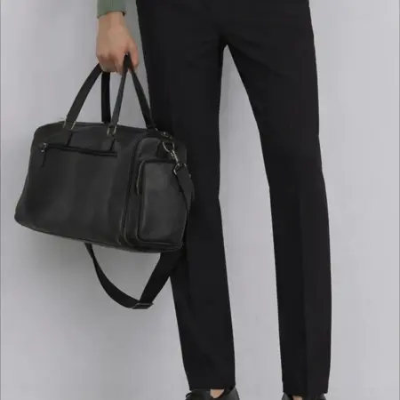 Брюки классические прямые на резинке. CHECKPOINT