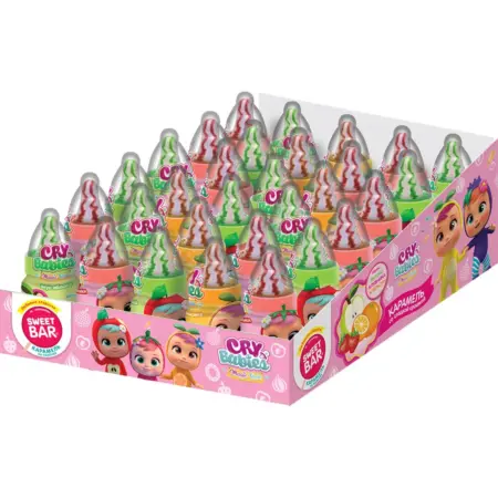 Карамель с сахарной крошкой Cry Babies, 30 шт по 6г. Уголок сказки