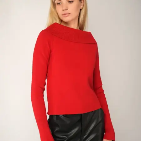 Кофта лонгслив вечерний со спущенными плечами. Happywear