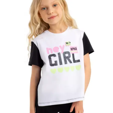 Футболка оверсайз детская подростковая с принтом хлопок. Kapika