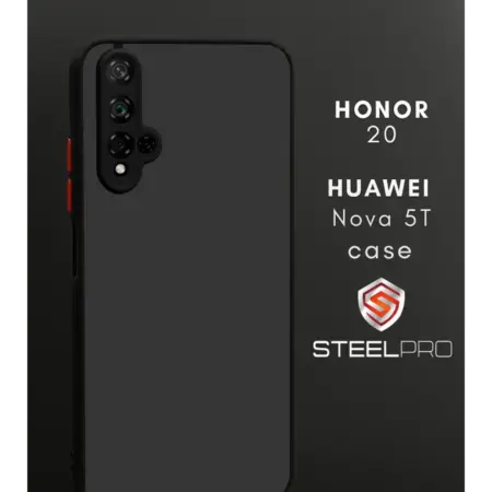 Чехол на 20 Nova 5t матовый с защитой камеры. БТ