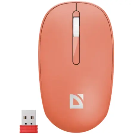 Мышь беспроводная Smart MM-396 бесшумная красная. ЭлектроЦентр