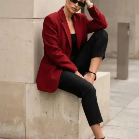 Оверсайз классический пиджак приталенный. Amore Vivo