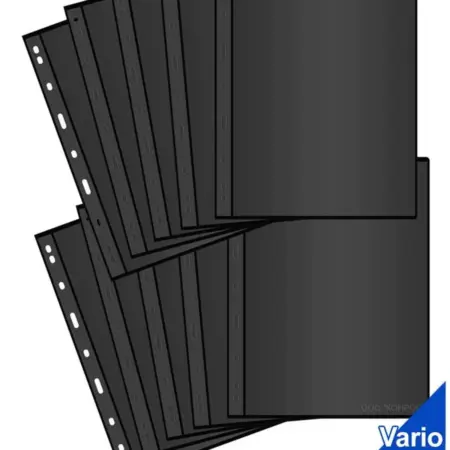 Листы VARIO на 2 банкноты (боны) с разделителем. (10 шт.). Мюнцкабинет