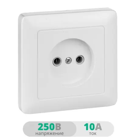 Одинарная розетка внутренняя Шнайдер ХИТ. Магазин VIBES