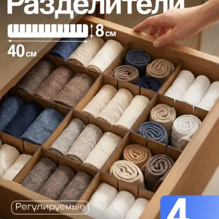 разделители для ящиков. Stёp & Tima