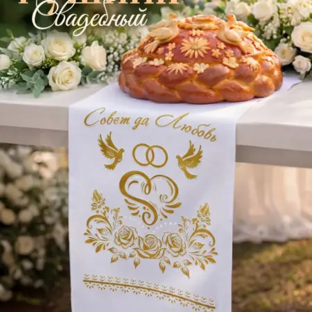 Рушник свадебный. Симба