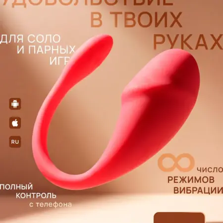 Вибратор виброяйцо с дистанционным управлением. RedRoom