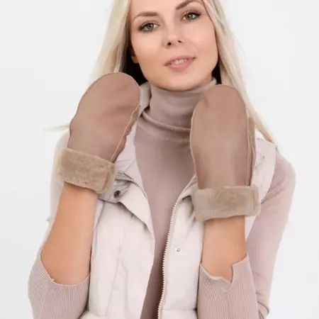 Кожаные варежки. Havvs