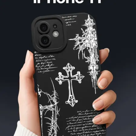 Чехол на iPhone 11 с крестами. SCDesign