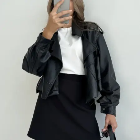 Юбка костюмная мини. Черное платье