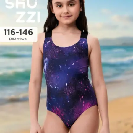 Слитный закрытый купальник. X-plode, Shuzzi