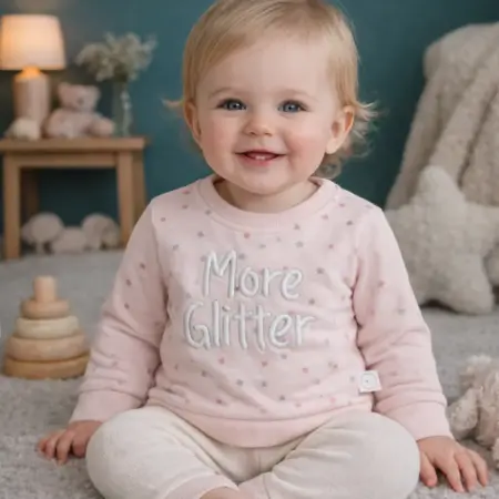 Свитшот детский розовый. Сима-Ленд - Модный