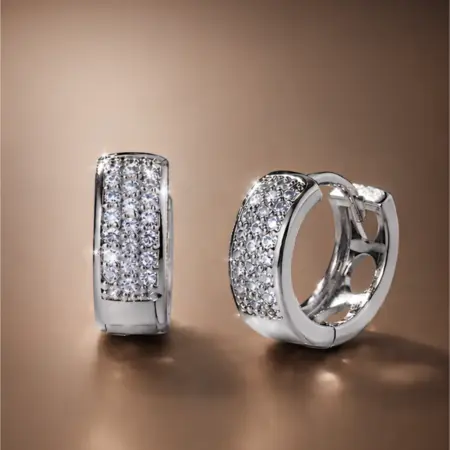 Серьги бижутерия дорожки. TIFITY