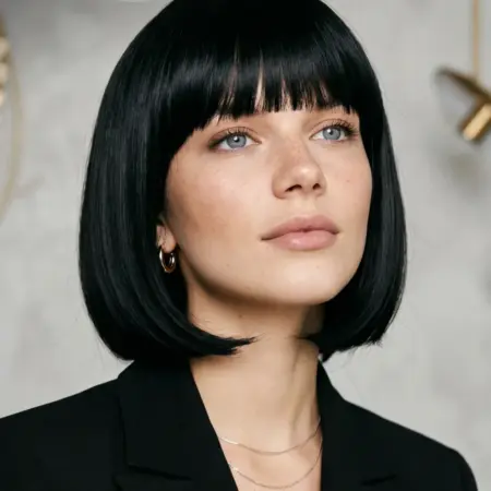 Парик короткий каре с челкой. Интернет Революция