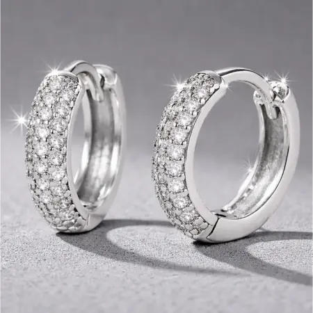 Серьги бижутерия дорожки. TIFITY