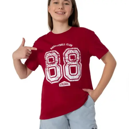 Футболка оверсайз детская подростковая с принтом хлопок. Kapika