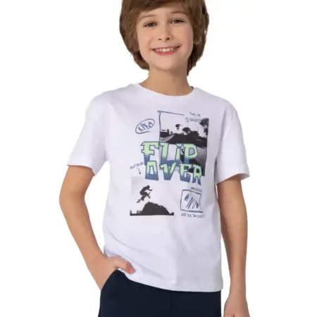 Футболка оверсайз детская подростковая с принтом хлопок. Kapika