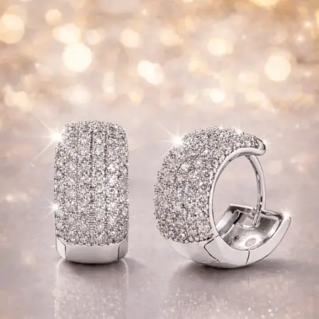 Серьги бижутерия дорожки. TIFITY