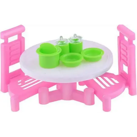 Мебель для кукол "Дачный", набор для кукольного домика. KoroBoom Shop