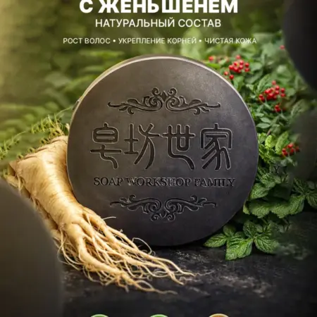 Корейское мыло против выпадение волос. 4HEALTH