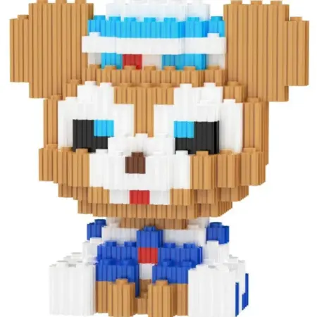 Конструктор из миниблоков 8002 - Медвежонок. Гулливер