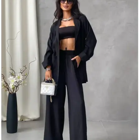 Костюм брючный летний двойка с пиджаком. KATY PRETTY