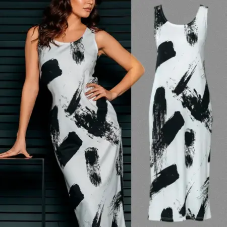 Платье летнее длинное. batik