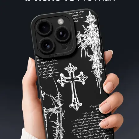 Чехол на iPhone 13 Pro Max с крестами. SCDesign