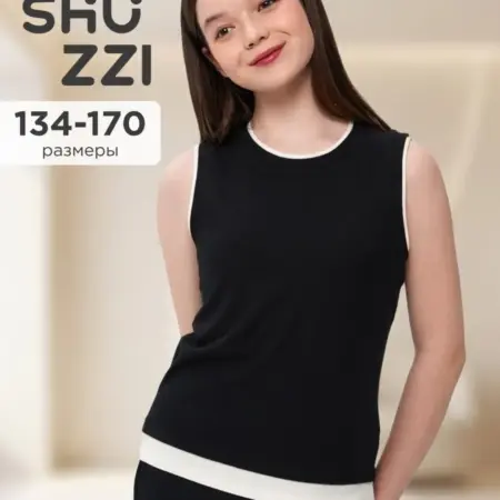 Двойной летний топ для подростка. JUST WOW!
