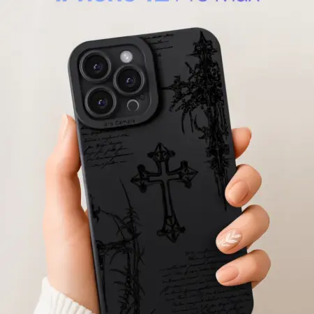 Чехол на iPhone 12 Pro Max с крестом. SCDesign