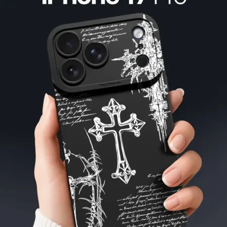 Чехол на iPhone 17 Pro с крестами. SCDesign