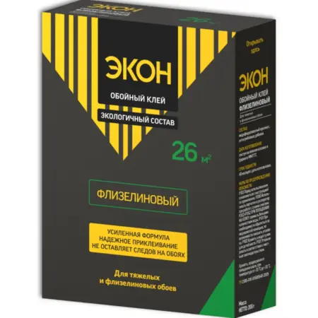 Клей для обоев Флизелиновый, 200 г. Строительные Системы - официальный дистрибьютор