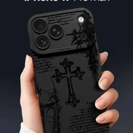 Чехол на iPhone 17 Pro Max с крестом. SCDesign