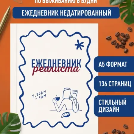 Ежедневник недатированнный. Проводник по выживанию в будни. ТД Эксмо