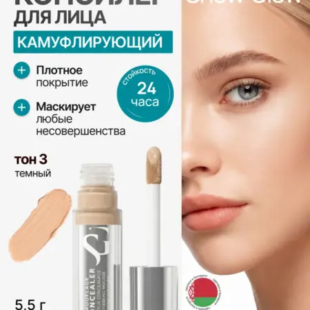 Корректор консилер для лица камуфлирующий Show Glow тон 3. ООО Глобал