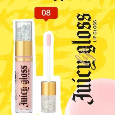 Блеск для губ Juicy тон 08 Pink’n Fluffy, 3,4 мл. GradMart