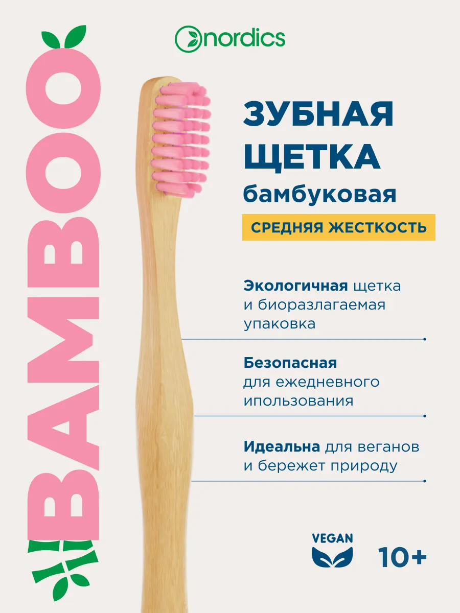 Бамбуковая зубная щетка. Beautyhome.me