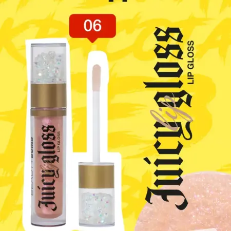 Блеск для губ Juicy тон 06 Cosmic heart 3,4мл. GradMart