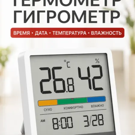 Термометр комнатный гигрометр. Multi Sale