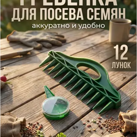 Гребенка сеялка для посева семян и посадки растений. Интернет Революция